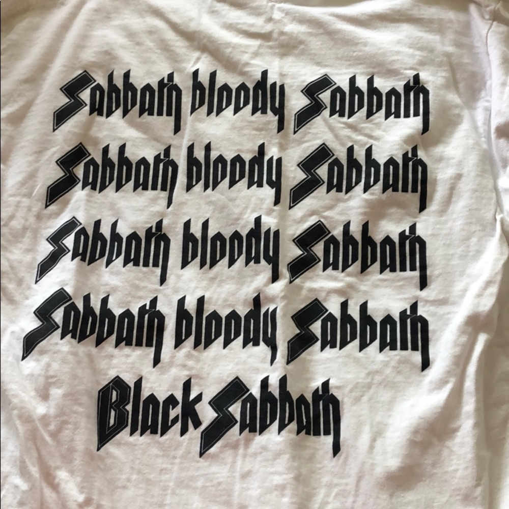Black sabbath supreme shirt